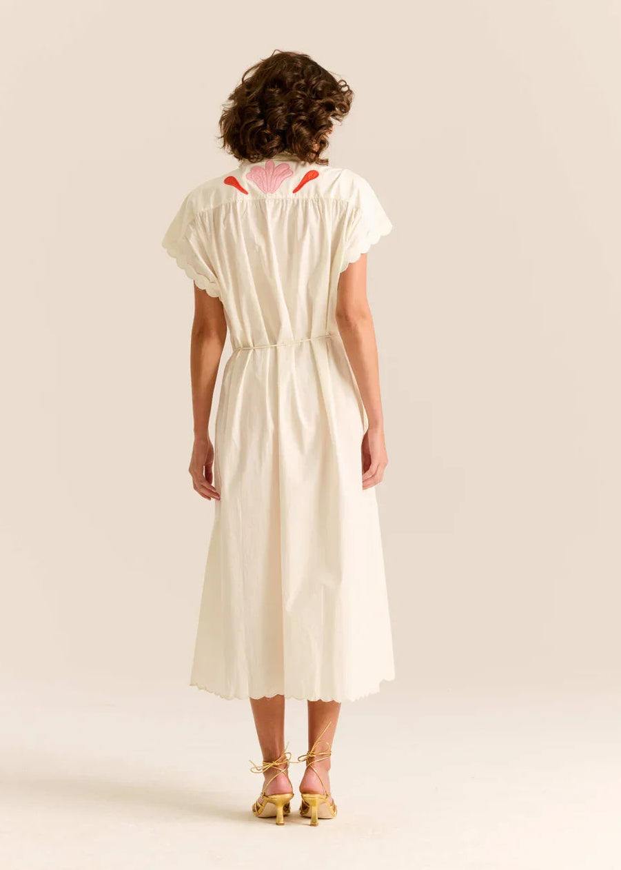 Valerie Kaftan in Off White from Carolina K
