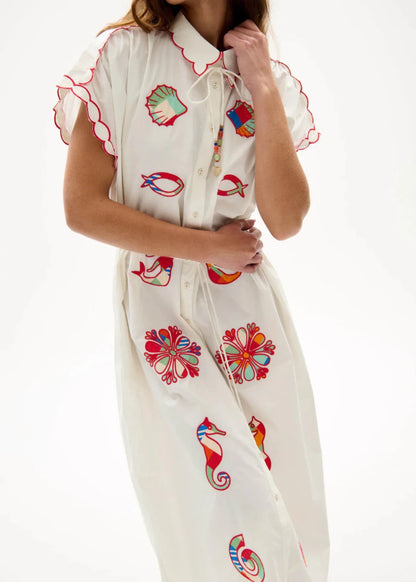Valerie Kaftan in Off White from CAROLINA K at Edito Boutique