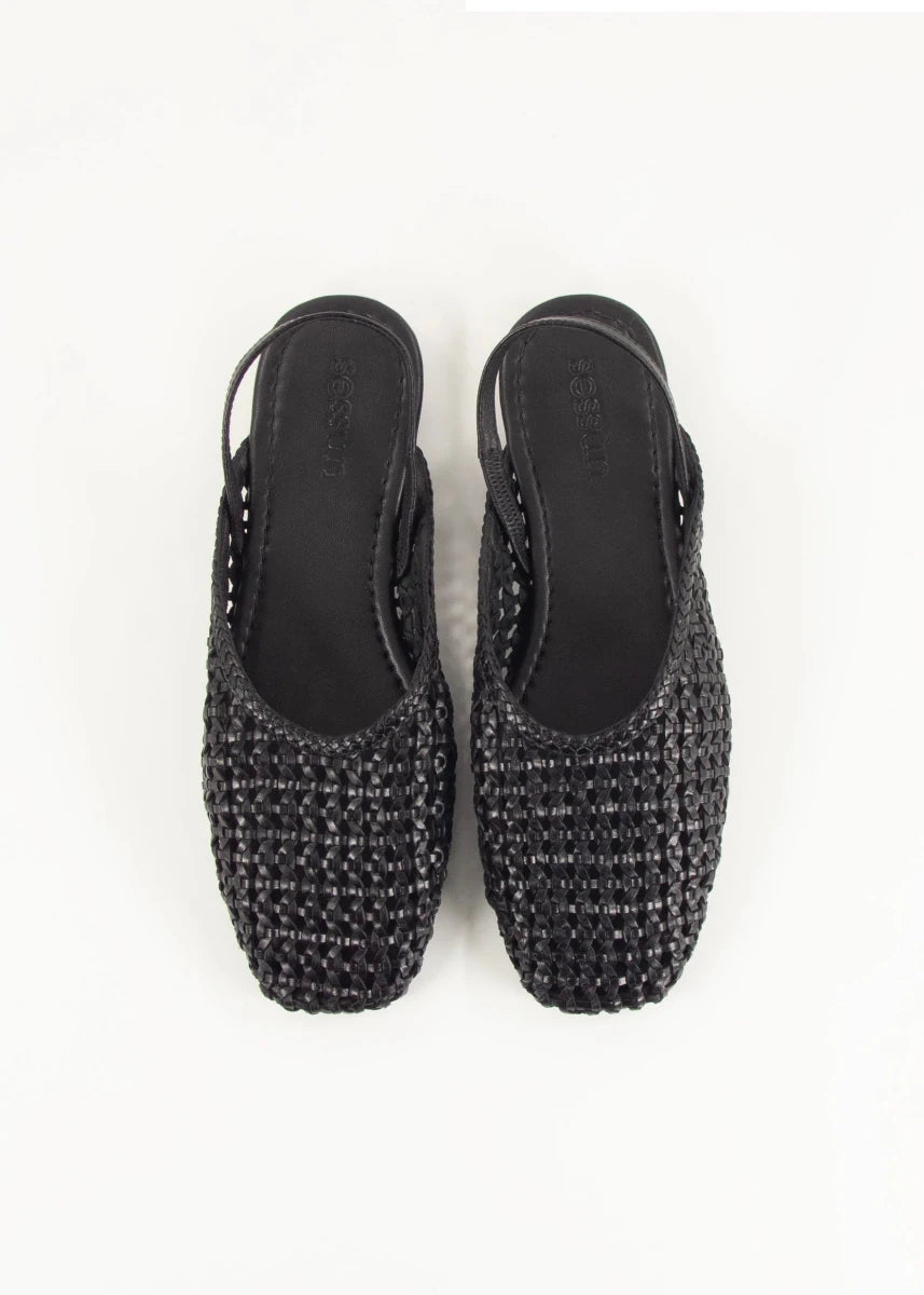 Vana Ballet Flats in Black from SESSUN at Edito boutique