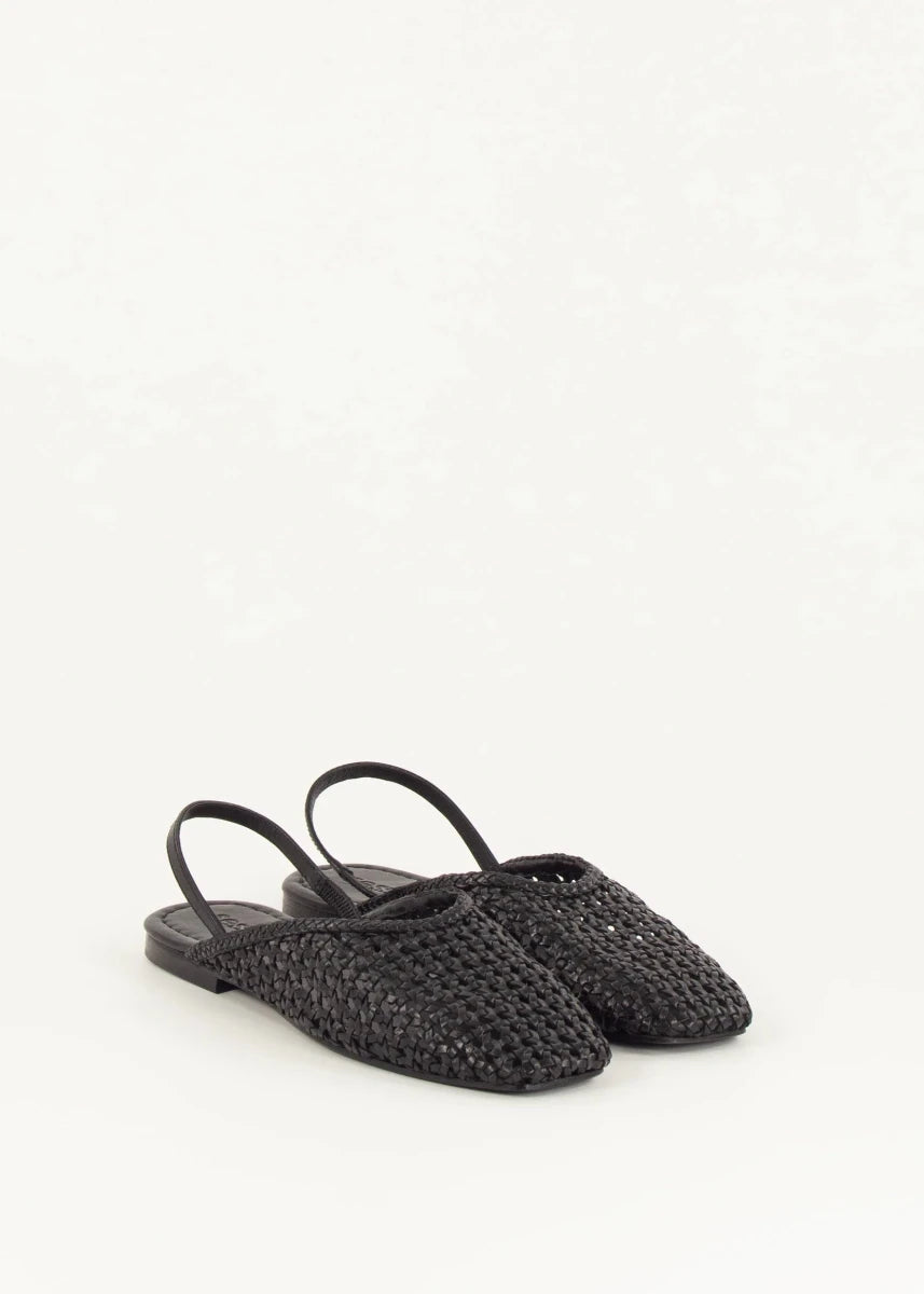 Vana Ballet Flats in Black from SESSUN at Edito boutique