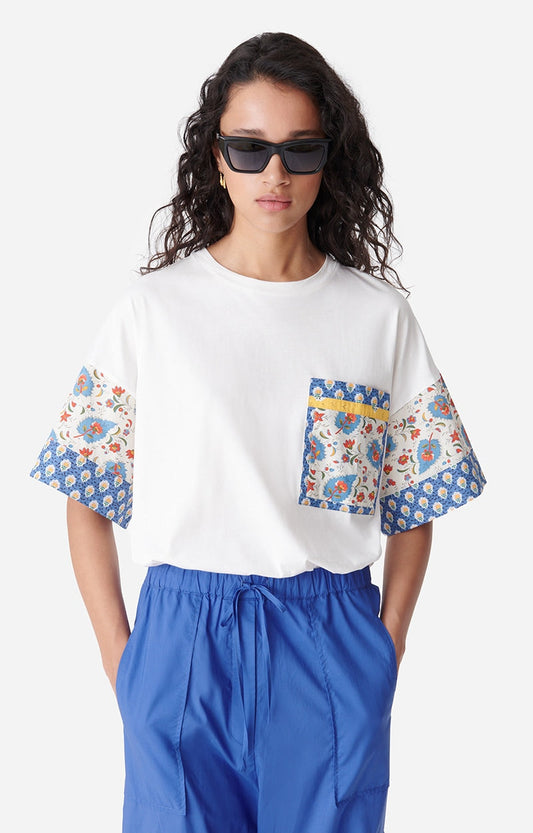 Vanessa Bruno Coquelicot Tee White