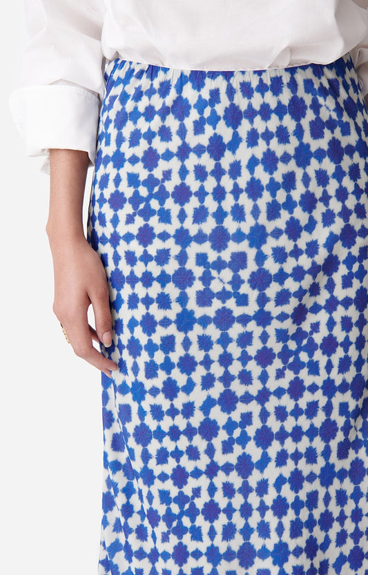 Vanessa Bruno Coral Skirt in Blue