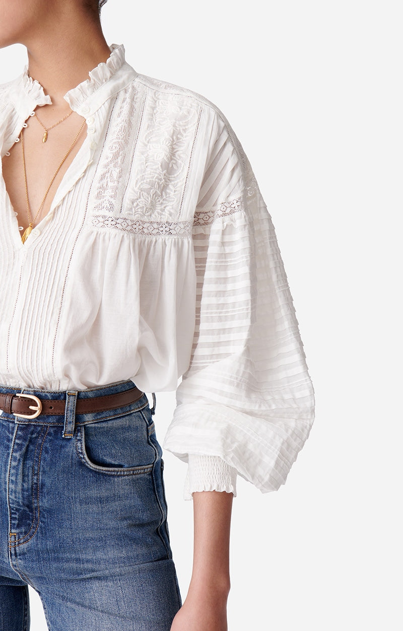 Vanessa Bruno Dahlia Blouse in White