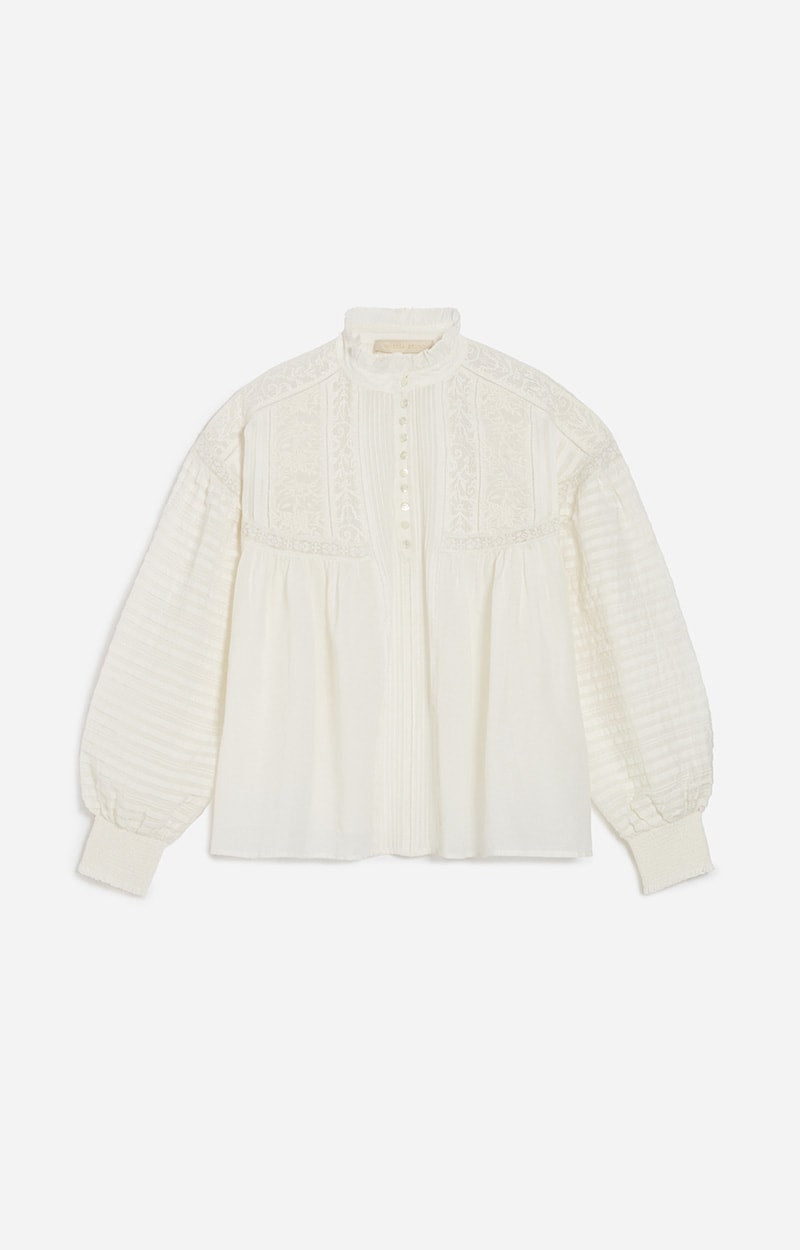 Vanessa Bruno Dahlia Blouse in White