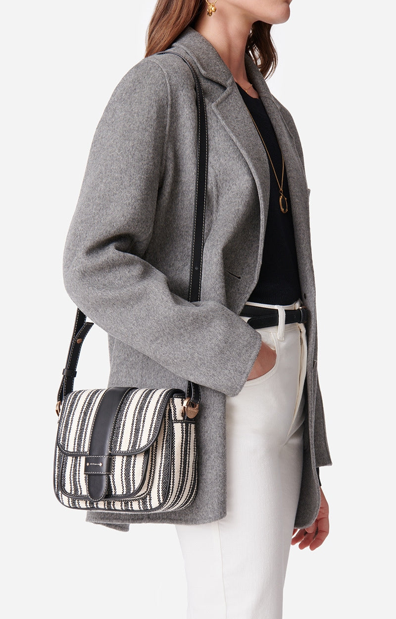 Vanessa Bruno Frankie Small Bag in Black White