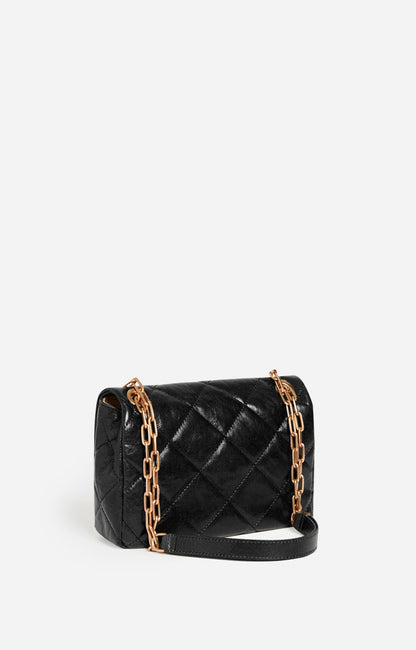 Vanessa Bruno Large Moon Bag in Black