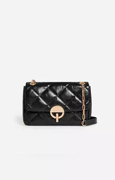 Vanessa Bruno Large Moon Bag in Black