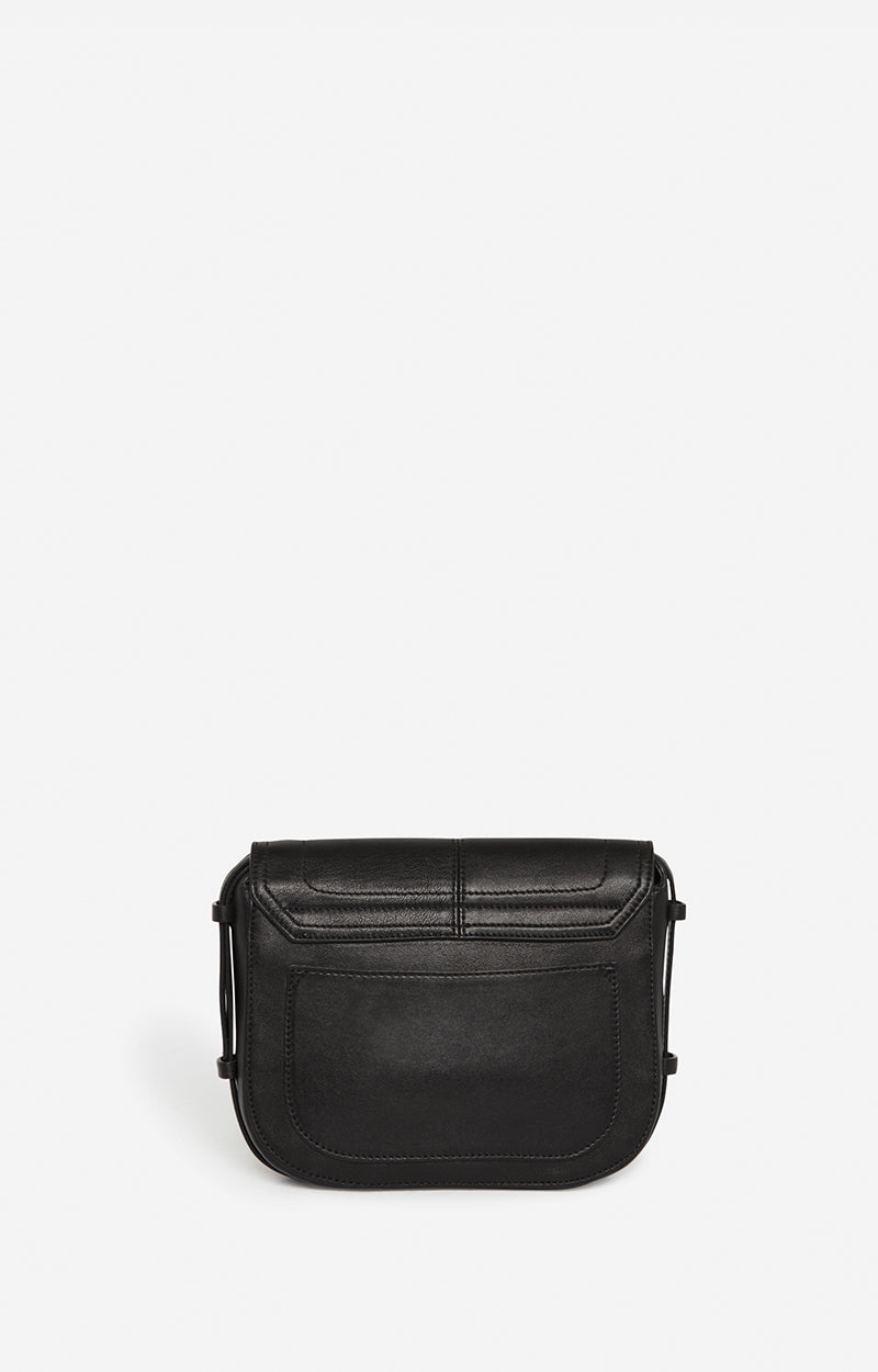 Vaness Bruno Othilia Flap Bag Black