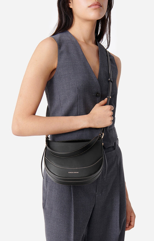 Vanessa Bruno Small Daily Bag in Black