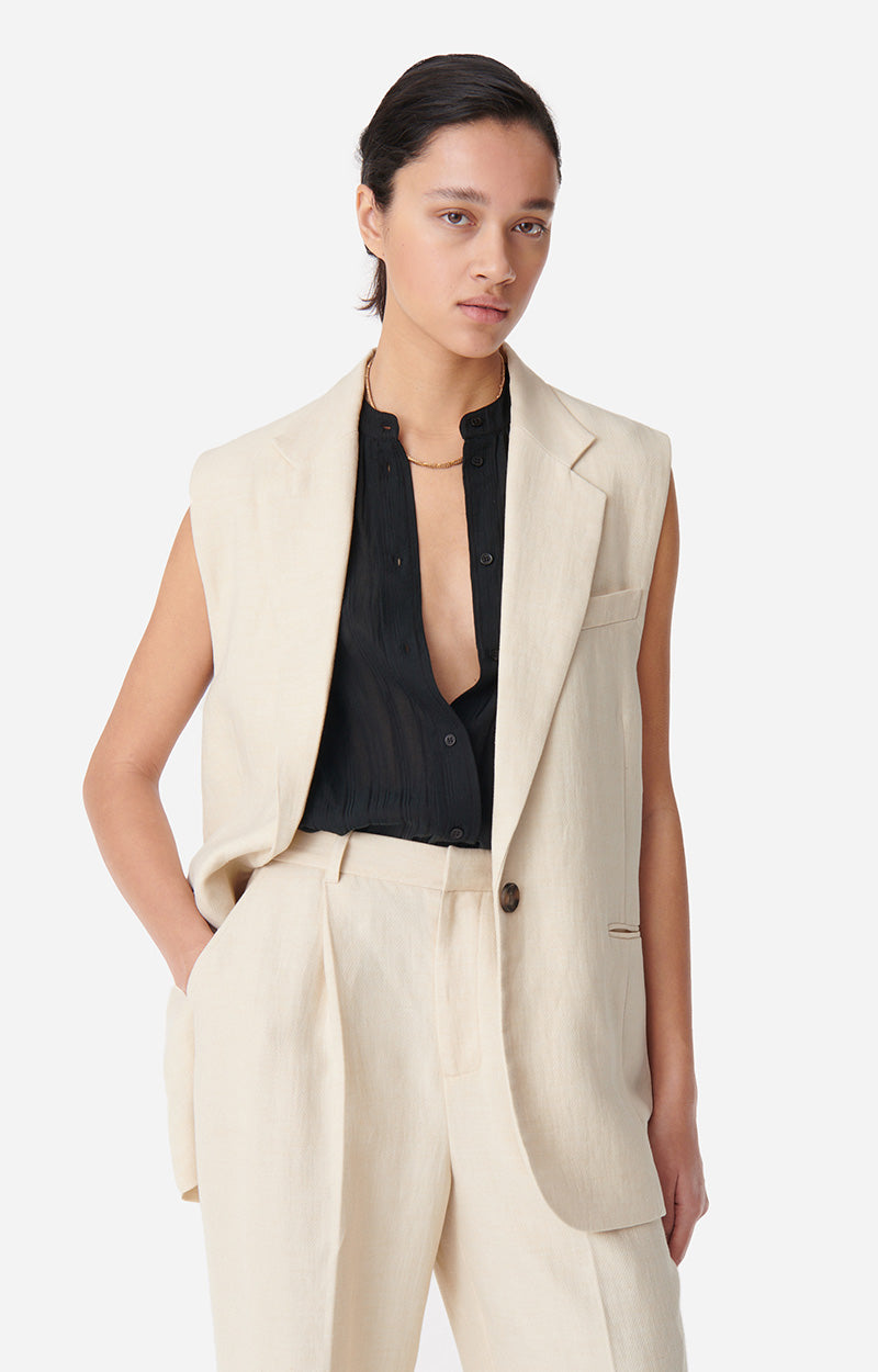 Vanessa Bruno Christen Jacket Cream