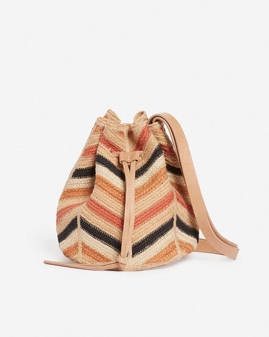 Vanessa Bruno Jute Purse Bag Multi