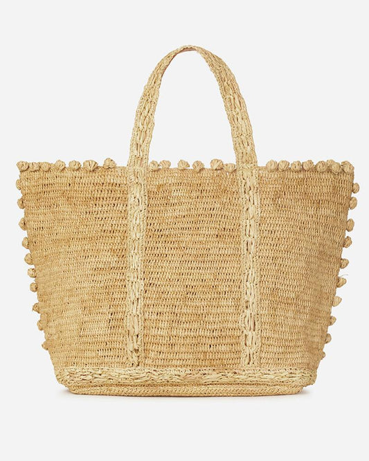 Vanessa Bruno Raffia Bubbles Tote