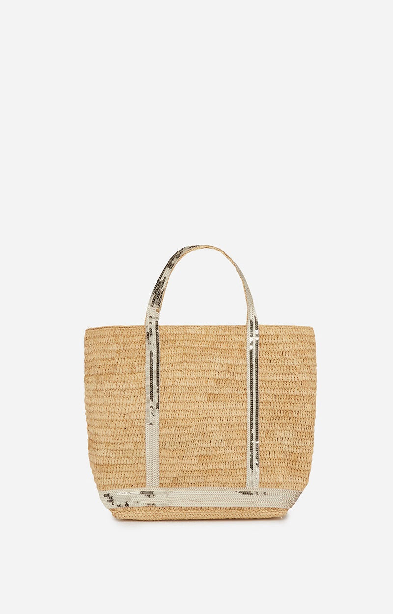 Vanessa Bruno Raffia Cabas Tote Natural