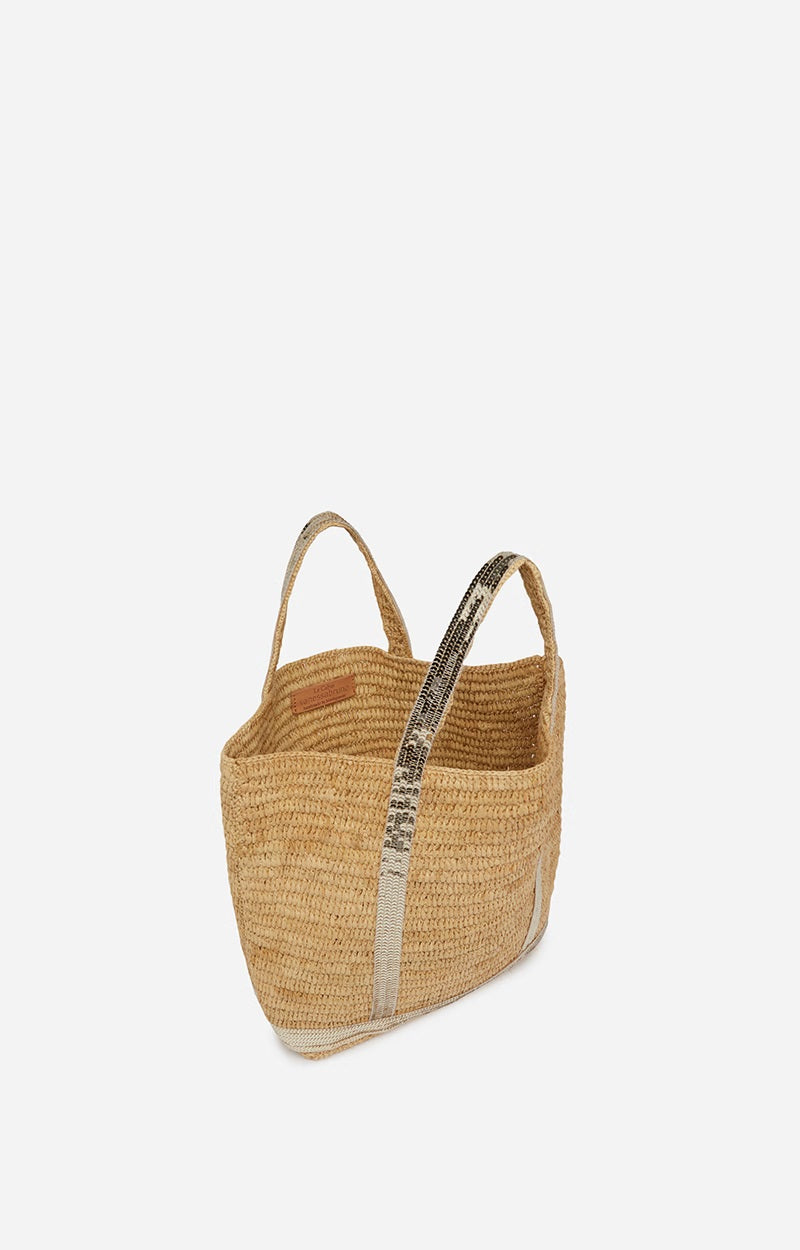 Vanessa Bruno Raffia Cabas Tote Natural Edito boutique