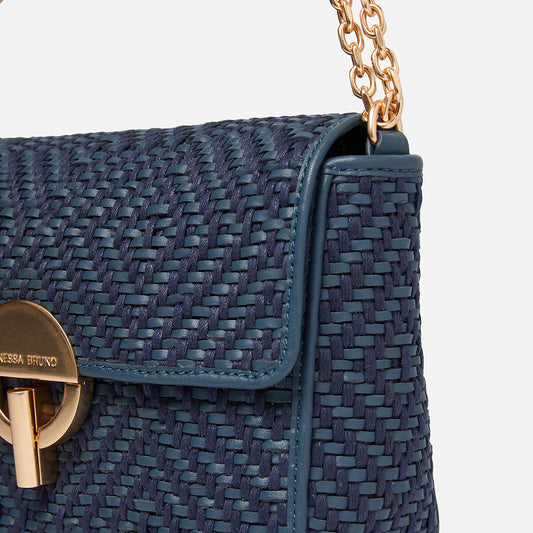 Vanessa Bruno Moon Bag Denim