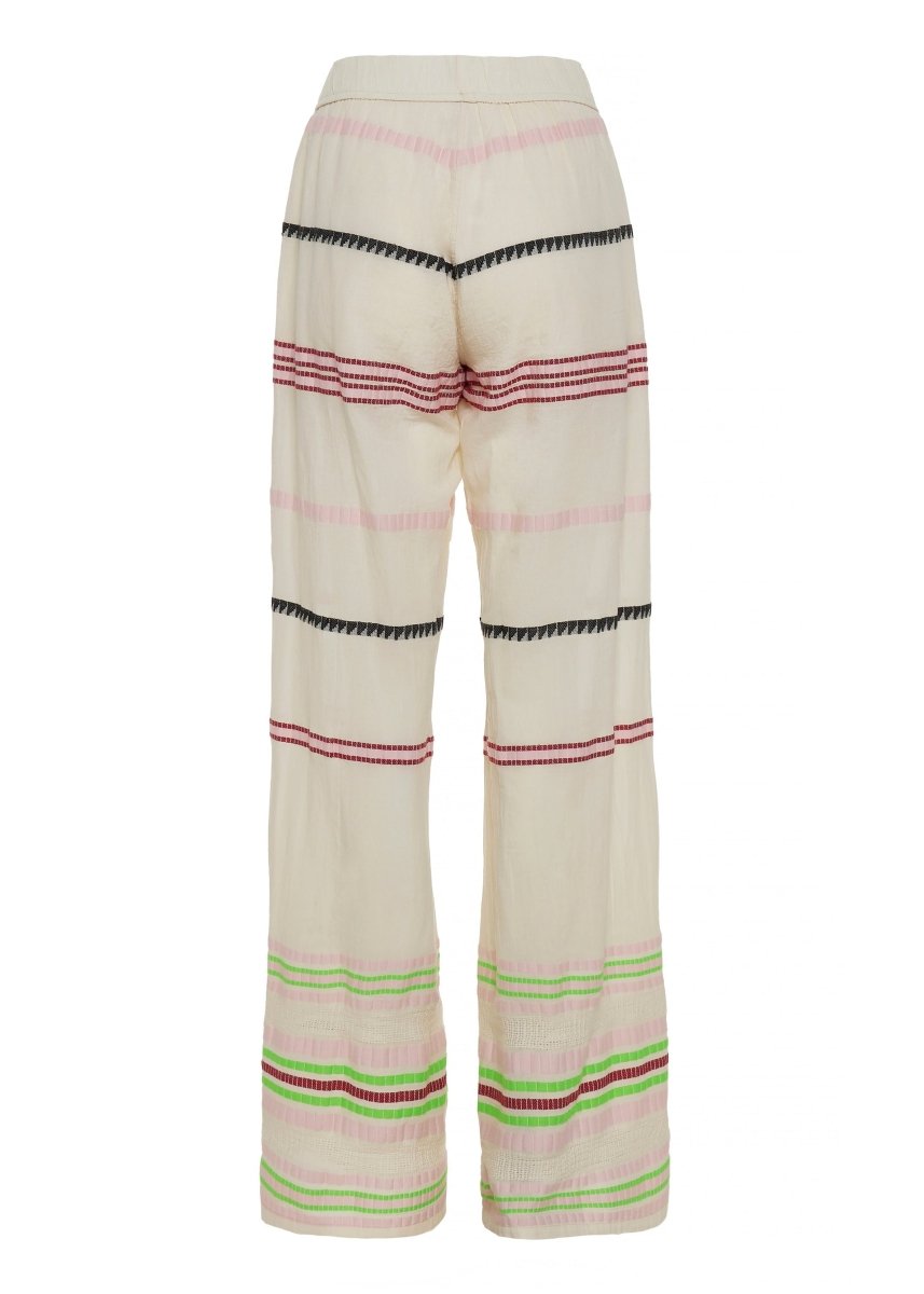 Veloura Pants in Off White from DEVOTION TWINS at Edito Boutique