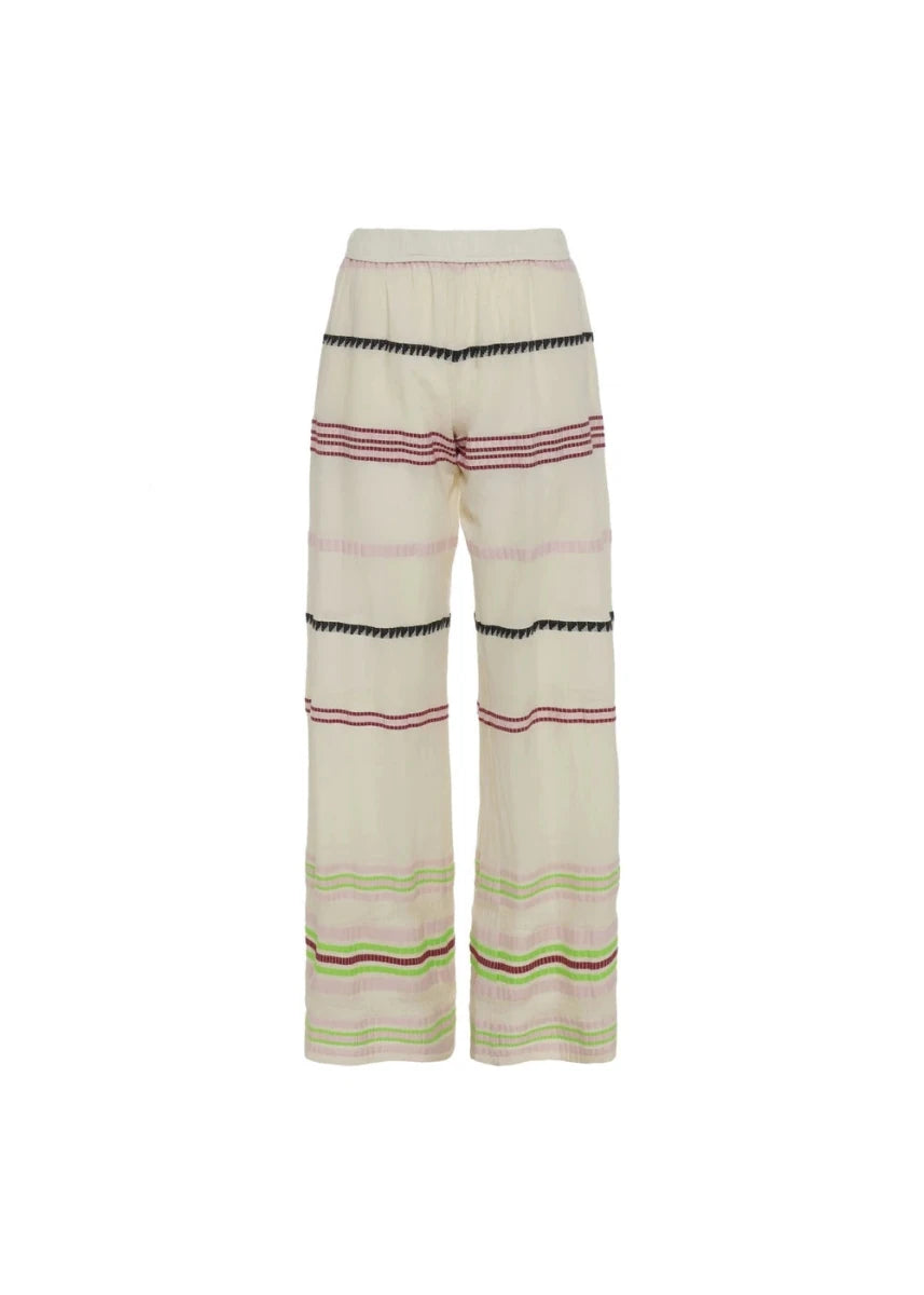 Veloura Pants in Off White from DEVOTION TWINS at Edito Boutique