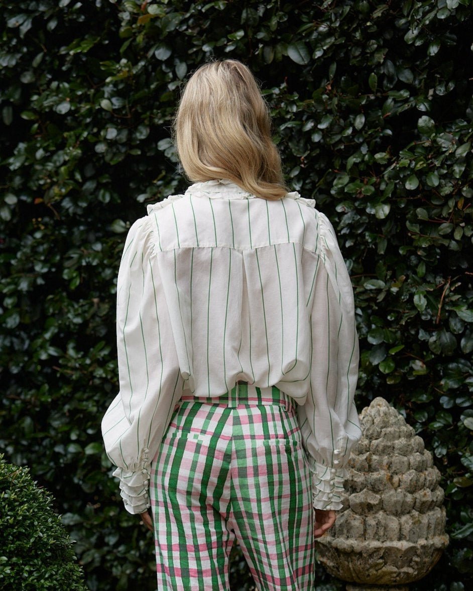 Vera Blouse in Whisper Forest from ASTON STUDIO at Edito boutique
