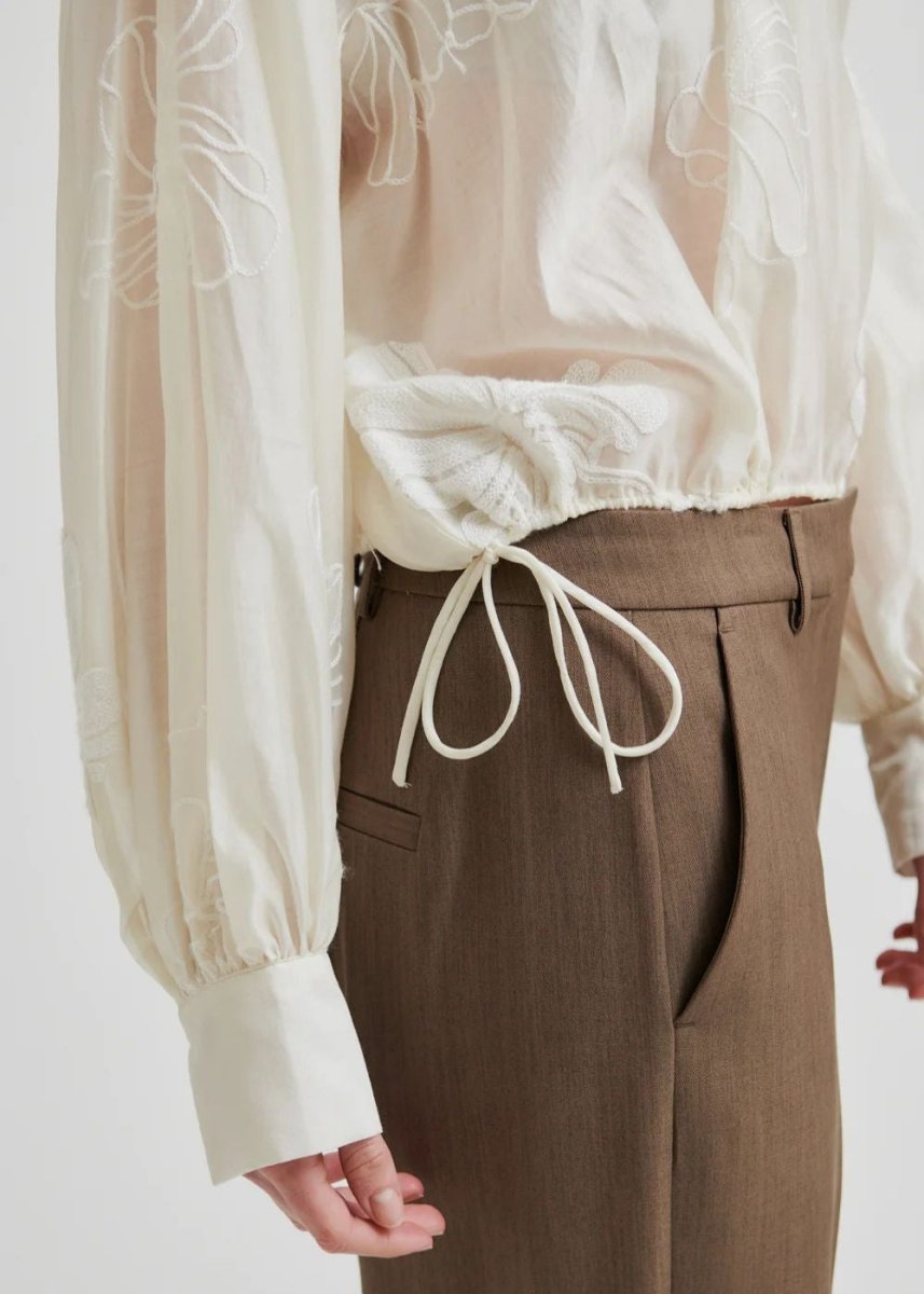 Veria Blouse in Tofu from SECOND FEMALE at Edito boutique