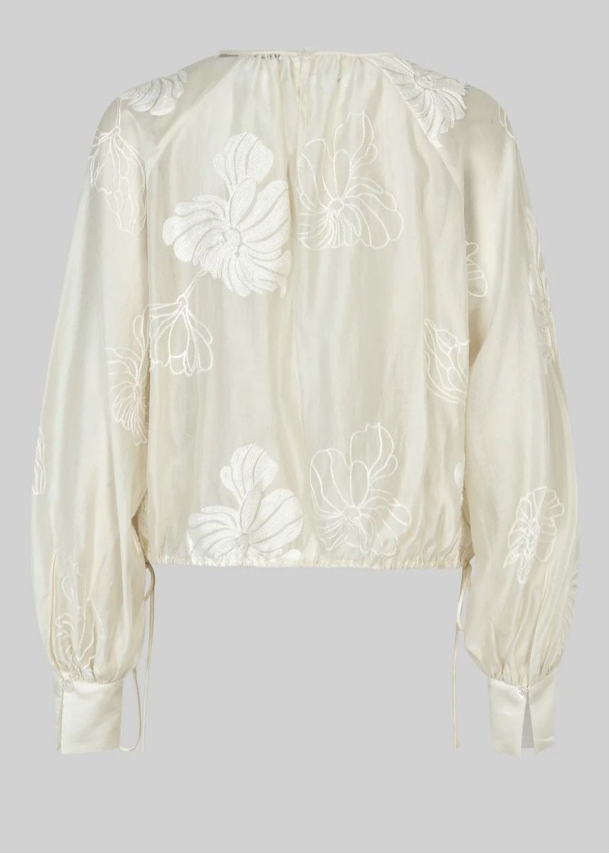 Veria Blouse in Tofu from SECOND FEMALE at Edito boutique