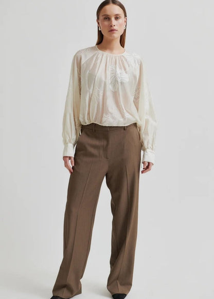 Veria Blouse in Tofu from SECOND FEMALE at Edito boutique