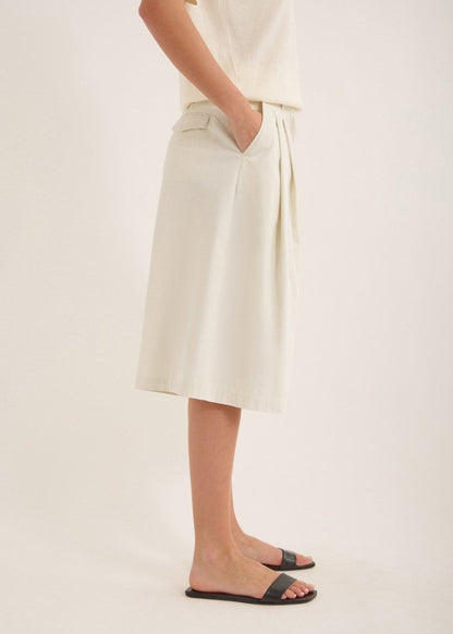 Verner Shorts in Ante White from JAC + JACK at Edito Boutique