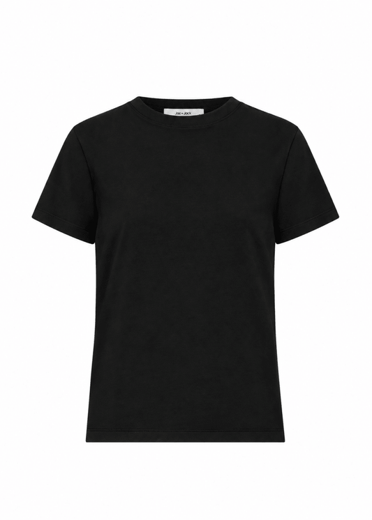 Verte Tee in Black from JAC + JACK at Edito Boutique