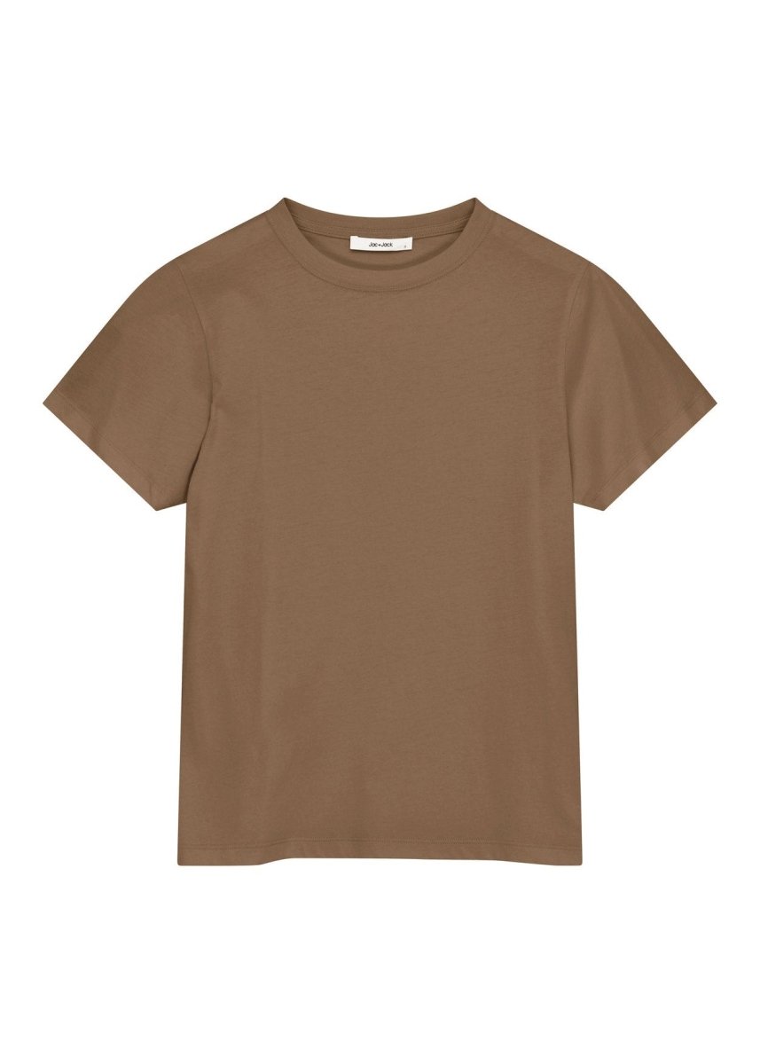 Verte Tee in Walnut from JAC + JACK at Edito Boutique