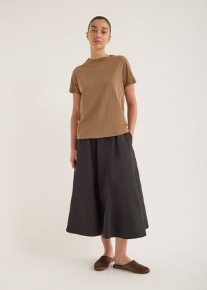 Verte Tee in Walnut from JAC + JACK at Edito Boutique