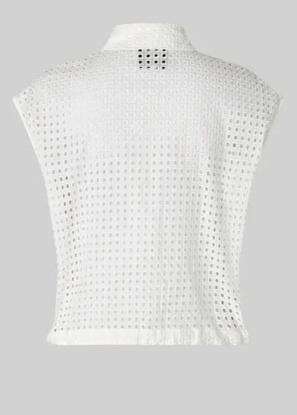 Villa Waistcoat in White from SECOND FEMALE at Edito boutique