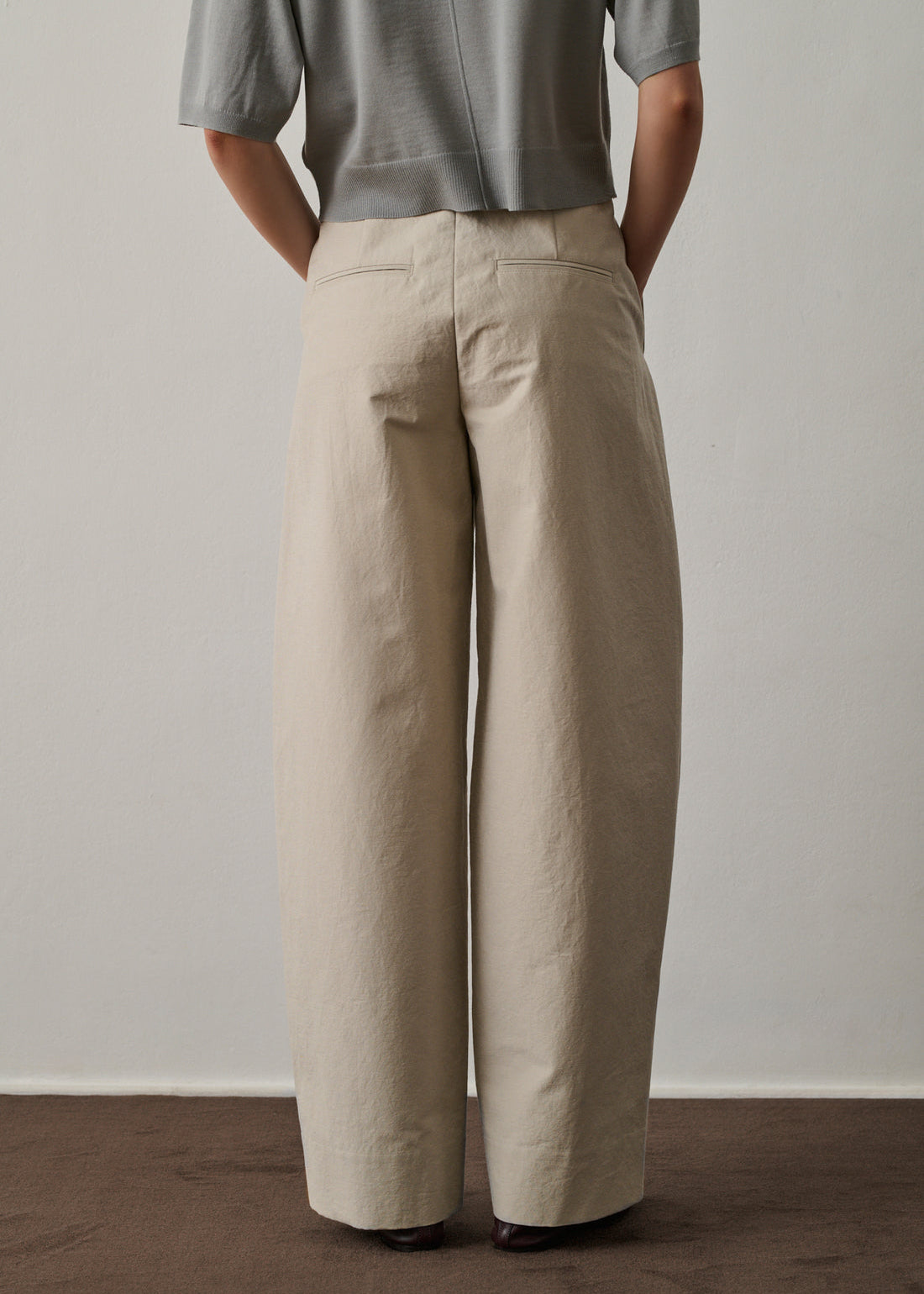 Wally Pant in Chalk from Soeur