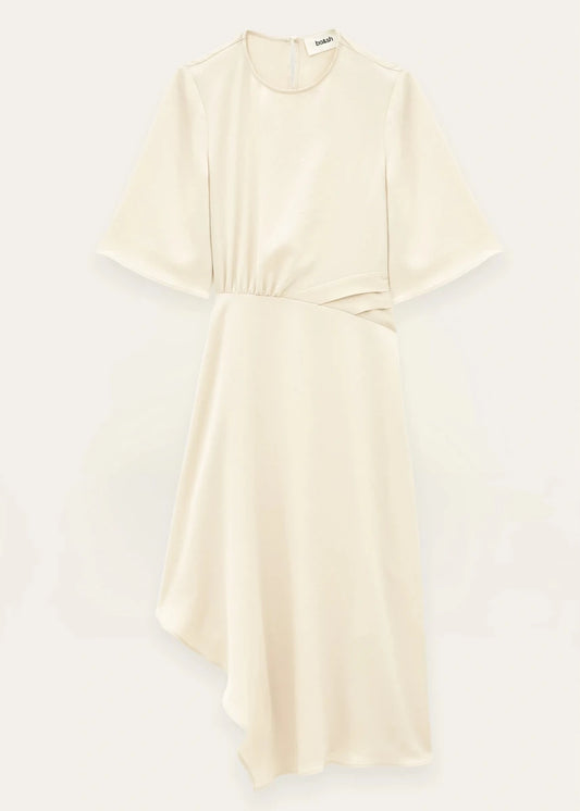 Wila Dress in Beige from BA&SH at Edito Boutique
