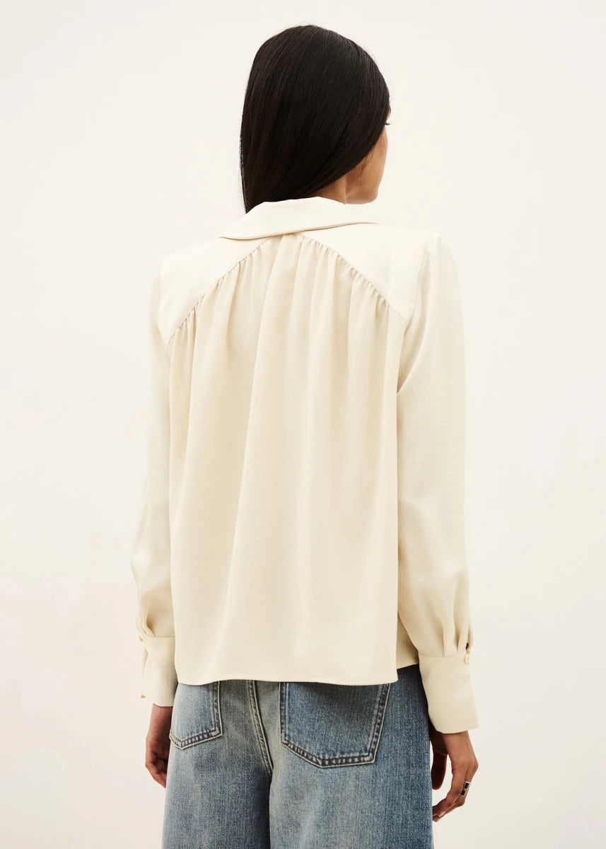 Wilna Shirt in Beige from BA&SH at Edito Boutique