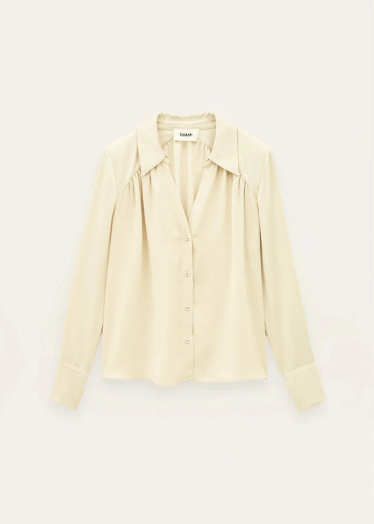 Wilna Shirt in Beige from BA&SH at Edito Boutique