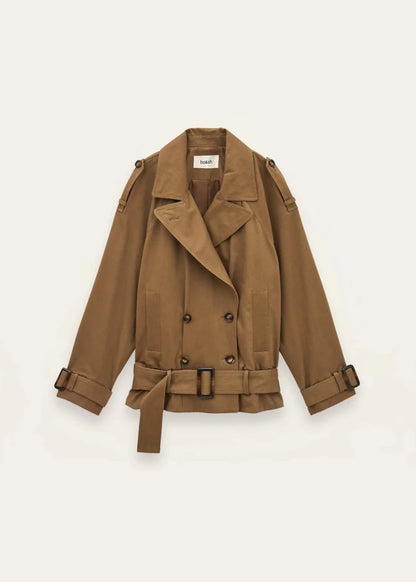 Winnie Coat in Brown from BA&SH at Edito Boutique