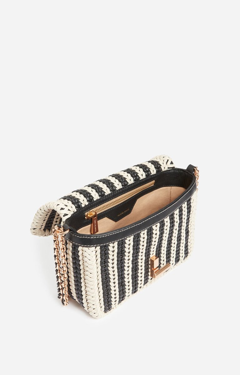 Woven Moon Bag from VANESSA BRUNO at Edito boutique