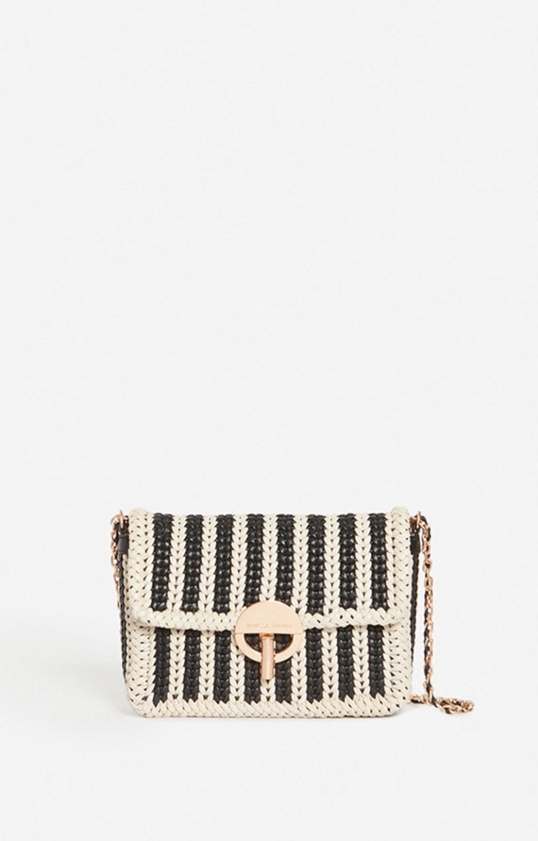 Woven Moon Bag from VANESSA BRUNO at Edito boutique