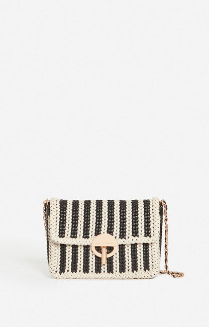Woven Moon Bag from VANESSA BRUNO at Edito boutique