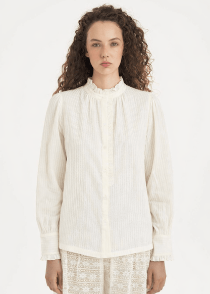 Yvie Blouse in Cream from ANTIK BATIK at Edito boutique