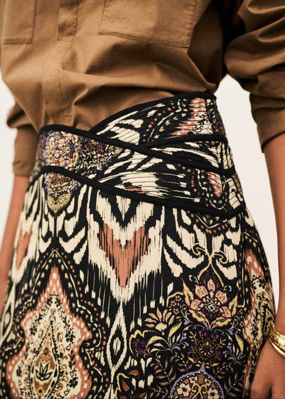 Zaim Classic Skirt in Black from BA&SH at Edito Boutique