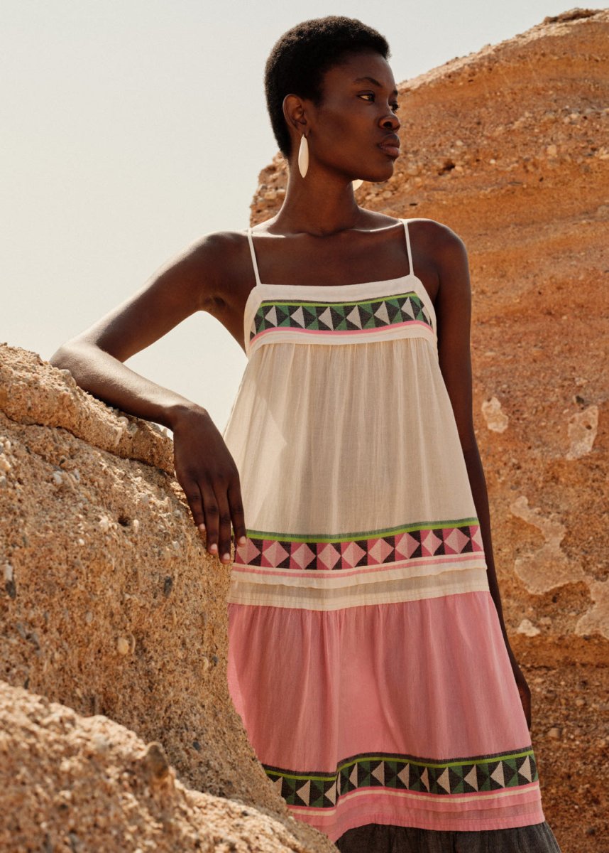 Zeona Dress in Multicolour from DEVOTION TWINS at Edito Boutique