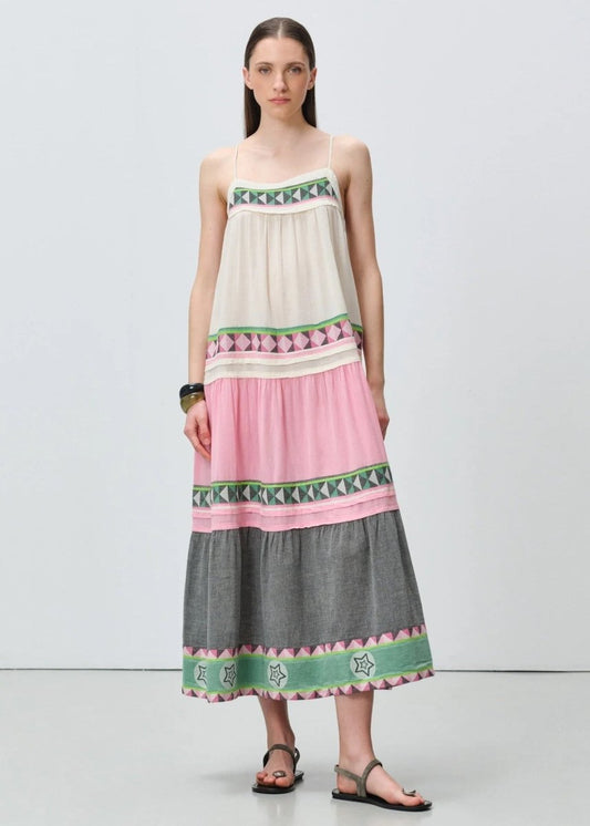 Zeona Dress in Multicolour from DEVOTION TWINS at Edito Boutique