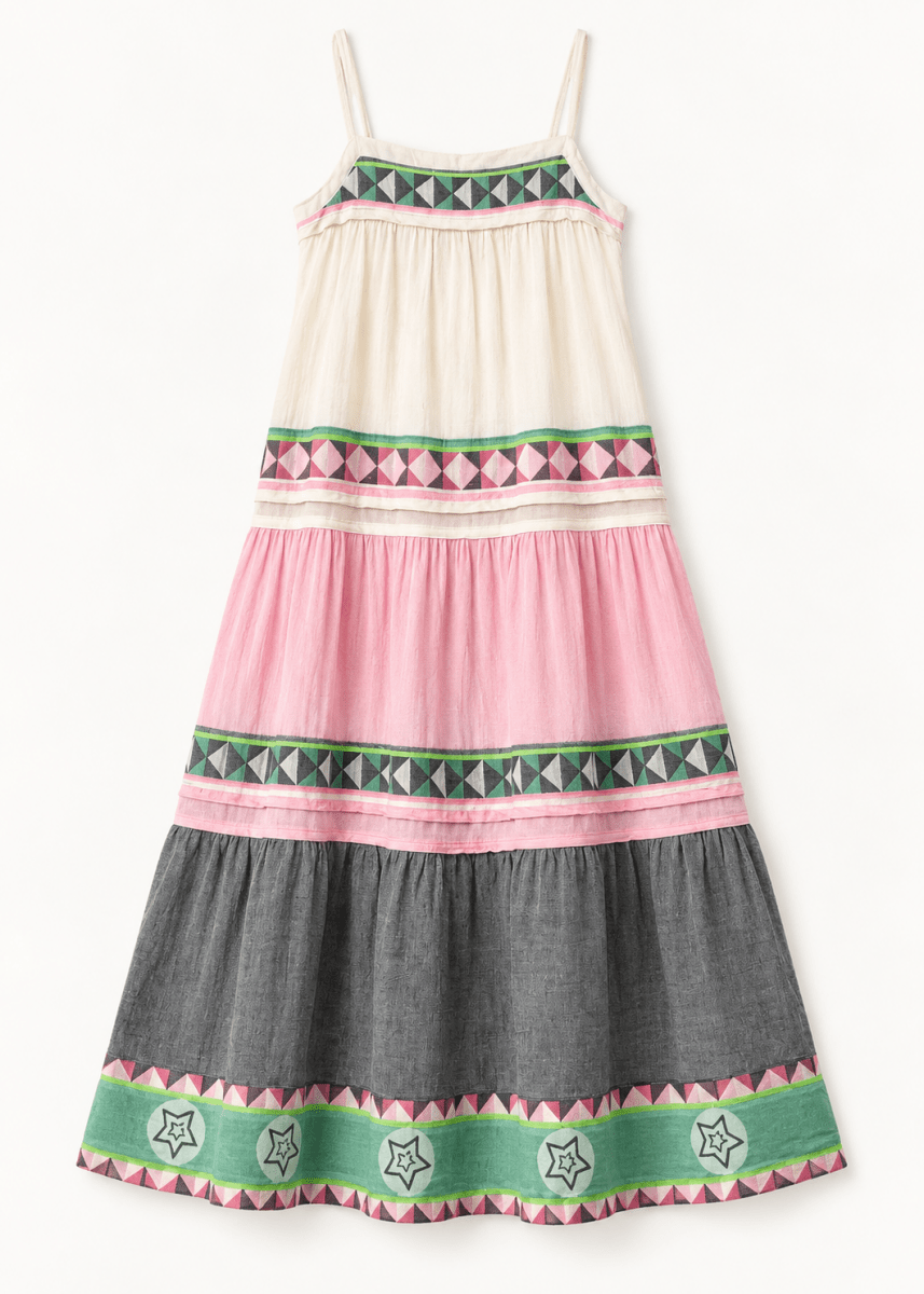Zeona Dress in Multicolour from DEVOTION TWINS at Edito Boutique
