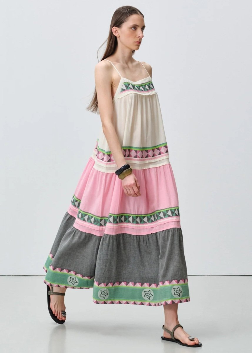 Zeona Dress in Multicolour from DEVOTION TWINS at Edito Boutique