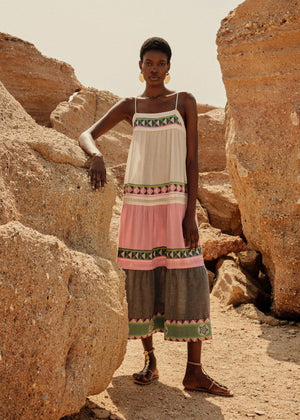 Zeona Dress in Multicolour from DEVOTION TWINS at Edito Boutique