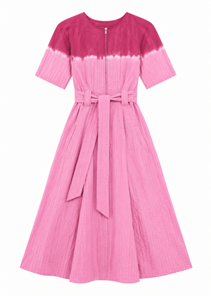 Zipper Dress in Musk from LUUDA at Edito Boutique