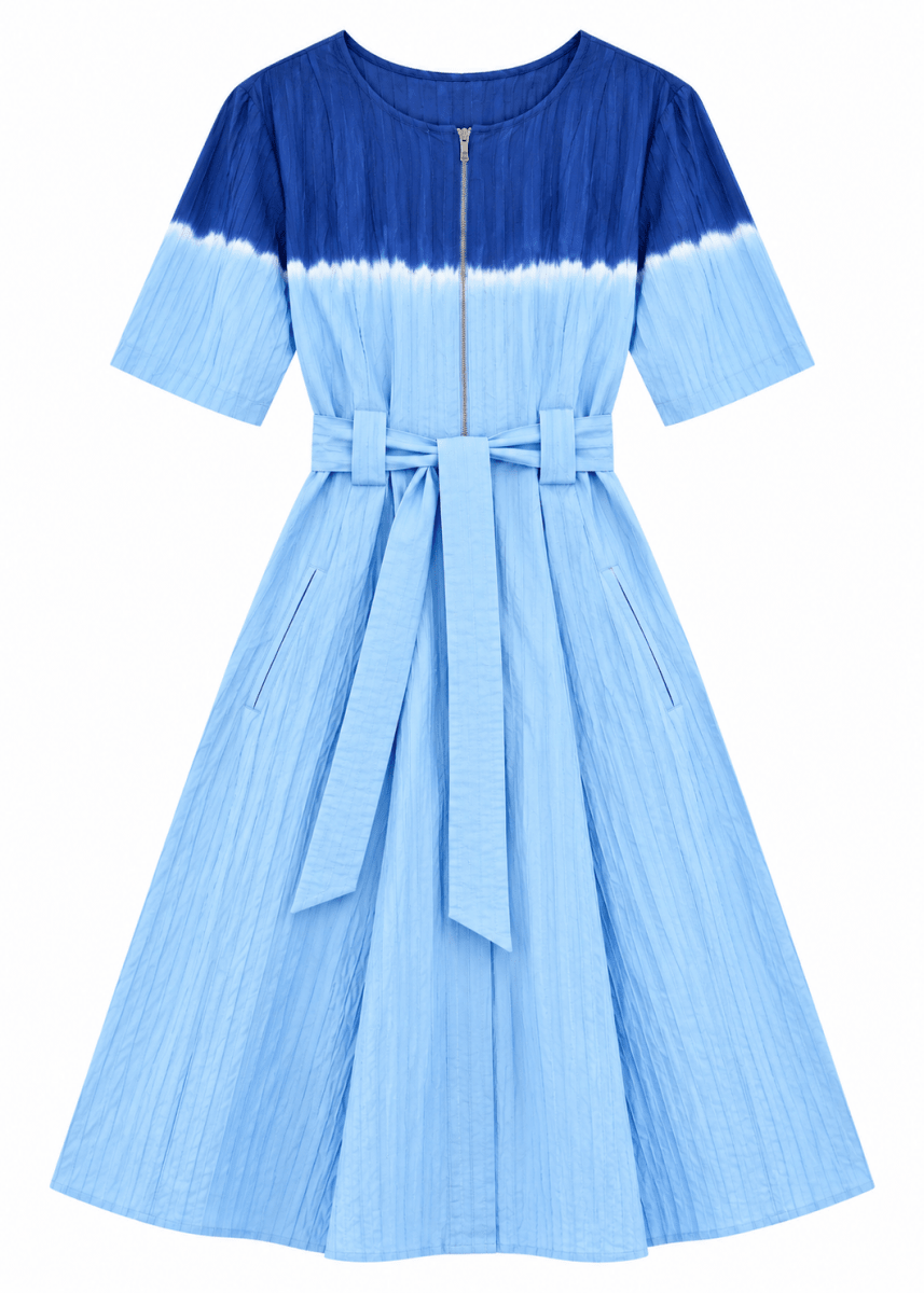 Zipper Dress in Powder from LUUDA at Edito Boutique