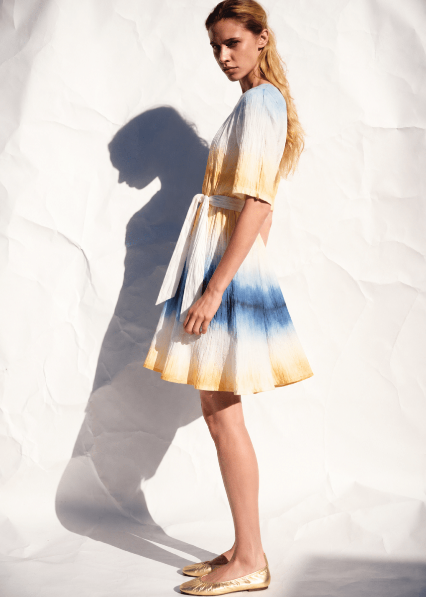 Zipper Mini Dress in Haze from Edito Boutique at Edito Boutique