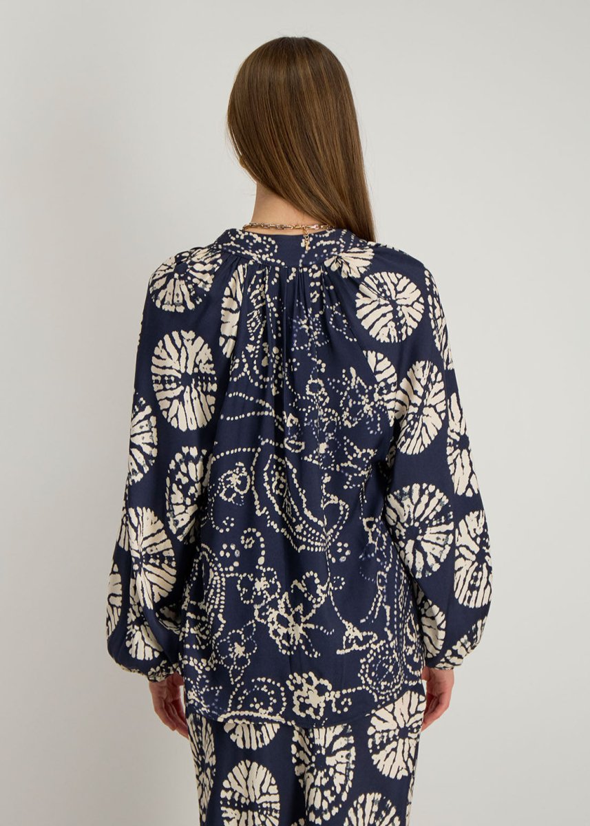Zoria Printed Tunic in Night from STELLA FOREST at Edito boutique