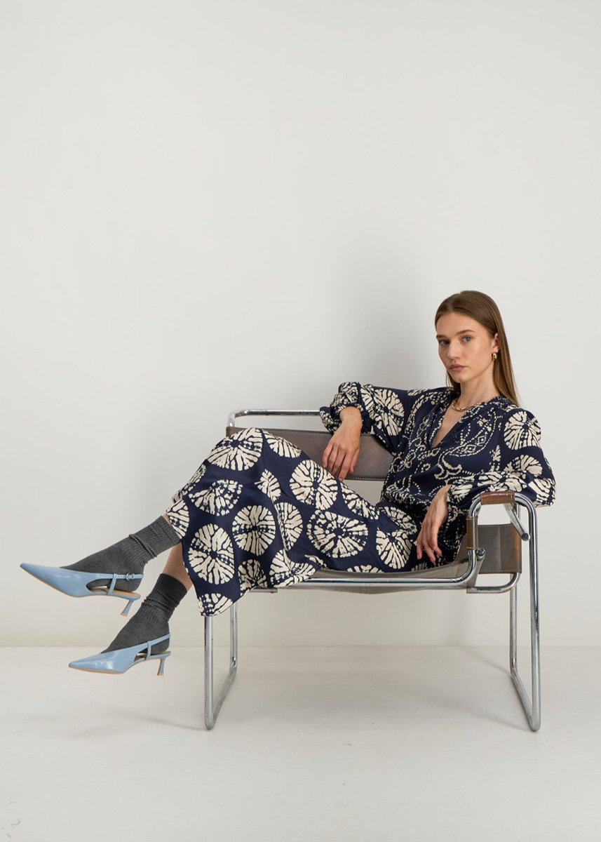 Zoria Printed Tunic in Night from STELLA FOREST at Edito boutique